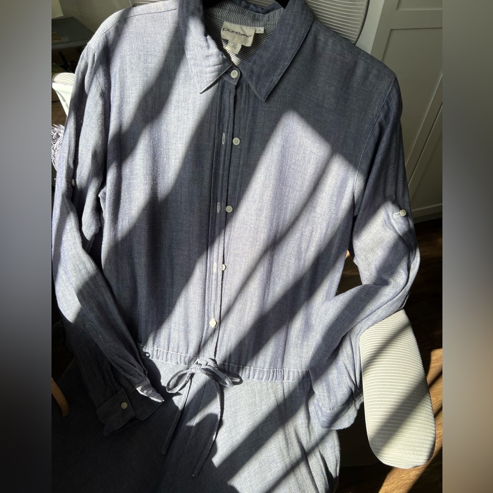 Elegant Gray Midi Dress